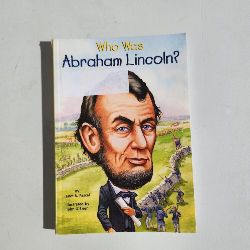 Who Was Abraham Lincoln? by Janet B. Pascal Who HQ Biography Book Paperback Prin